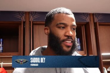Saddiq Bey | Pelicans-Clippers Postgame Interview 3/18/2026