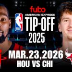ROCKETS VS BULLS | LIVE NBA Game Play-By-Play Reaction & Scoreboard