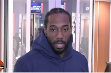 "We Aint Scared Of Nobody!" Kawhi Leonard On The Clippers Playoff Push & Their 129-96 Win Over Bucks