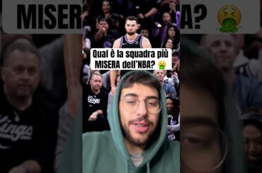 Qual è la squadra più MISERA dell’NBA? 🤮
