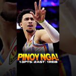 PINOY STEP‼️🇵🇭 JARED MCCAIN HEATS UP🔥 #shortsbasketball #jaredmccain #okcthunder #nba #gilas