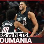 Toumani Camara Hits 9 THREES in Best Game of His Career | Portland Trail Blazers Torch Brooklyn Nets