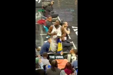 Draymond Green Explains His Viral Interaction With Hawks Fans
