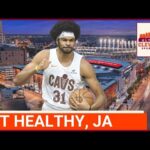When do the Cavaliers need to start worrying about the severity of Jarrett Allen's knee injury?