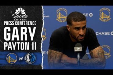 Gary Payton II shares thoughts on Moses Moody's injury in Warriors' win vs. Mavs | NBC Sports BA