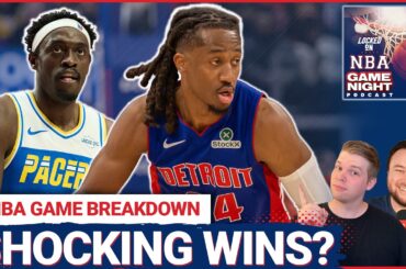 Detroit Pistons STUN Lakers | Pacers SHOCKING Win | Rockets MELTDOWN vs Chicago