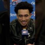 Jared McCain on Sixers fans love + OKC culture 🔥