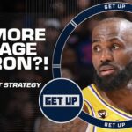 NO MORE VINTAGE LEBRON?! 😧 What's the Lakers' best strategy as win streak ends vs. Pistons? | Get Up
