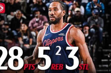 Kawhi Drops 28 PTS in a Win vs. Bucks