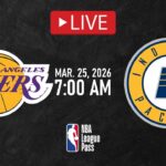 NBA LIVE NOW! Los Angeles Lakers vs Indiana Pacers | Mar. 25, 2026 | Pacers vs Lakers NBA LIVE 2K26