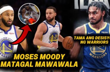 Stephen Curry Maglalaro na ba kontra Nets? | Moody Out for the Season Na | Cam Thomas Wala ng Team!