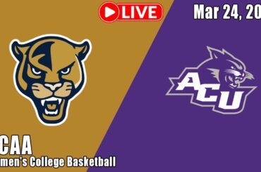 [LIVE] Florida International vs. Abilene Christian Mar 24, 2026 | Women's College Basketball | NCAAW