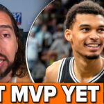 "Not There Yet": Nick Wright SHUTS DOWN Victor Wembanyama's MVP hype | NBA