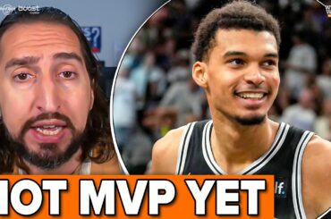 "Not There Yet": Nick Wright SHUTS DOWN Victor Wembanyama's MVP hype | NBA
