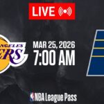 NBA LIVE! Los Angeles Lakers vs Indiana Pacers | March 25, 2026 | NBA Today NBA 2K26 Gameplay