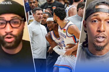 Boogie, Chandler & Lou on Thunder-Wizards Fight!! AGREE with NBA Suspensions???