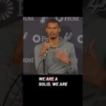 Victor Wembanyama after his win over the Miami Heat