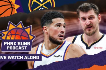WATCHALONG: Phoenix Suns, Booker Host Jokic & Nuggets | Collin Gillespie GOING OFF