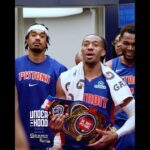Career-high, game-winner, belt-holder #nba #pistons