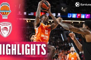 The battle ended at the BUZZER | Valencia - Olympiacos | R33 BASKETBALL HIGHLIGHTS 2025-26