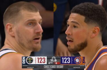 FINAL 1 Minute to Denver Nuggets vs Phoenix Suns