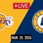 Los Angeles Lakers vs Indiana Pacers LIVE FULL GAME | Mar. 25, 2026 | Pacers vs Lakers