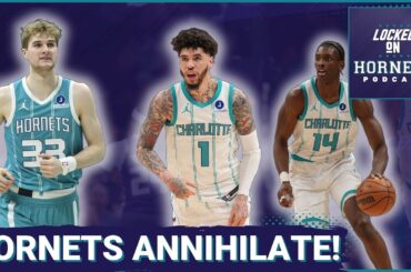 Hornets ANNIHILATE Kings | Coby White EXPLODES bench | Liam McNeeley RETURNS