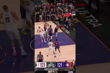 What a #FantasticFinish it was in Nuggets vs Suns 👀