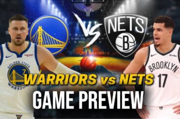 Warriors vs Nets Game Preview! | Curry Maglalaro Ba? Delikado ang Nets! 🔥