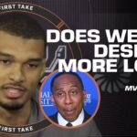 'DAMMIT! HE DONE CHANGED MY MIND!' 👀 - Stephen A. on Wemby's case for NBA MVP 🏆 | First Take