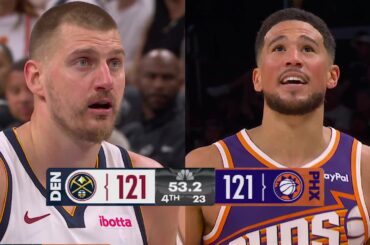 Final 4:33 CRAZY ENDING Nuggets vs Suns | March 24, 2026
