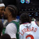 Naji and Isaiah go face to face & Kawhi clutch buckets after Flagg stare down