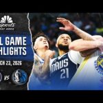Warriors vs. Mavericks highlights: Top plays in Golden State's 137-131 OT win | NBC Sports Bay Area