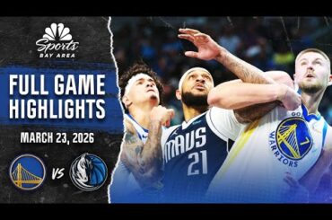 Warriors vs. Mavericks highlights: Top plays in Golden State's 137-131 OT win | NBC Sports Bay Area