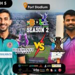 BHARAT DOCTORS LEAGUE - SEASON 2 || HARYANVI HUNTERS VS INDIANA PACERS || MATCH # 5 ||