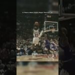 Is This One of MJ’s Most Clutch Shots Ever 👀🔥 #shorts