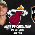Miami Heat vs Cleveland Cavaliers 3/25/26 NBA Free Picks & Prediction | NBA Betting Tips
