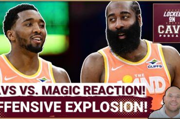 REACTION: Cleveland Cavaliers Use OFFENSIVE EXPLOSION Against Orlando Magic! | Defense MUST Improve!