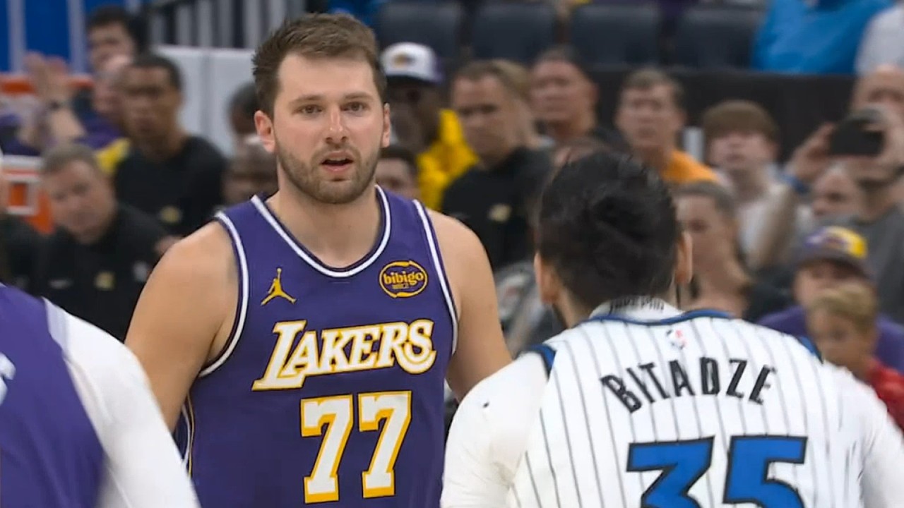 Luka Doncic has words for Goga and picks up 16th tech - will be suspended next game