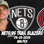 Brooklyn Nets vs Portland Trail Blazers 3/23/26 NBA Free Picks & Prediction | NBA Betting Tips