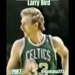 LARRY BIRD vs. MILWAUKEE BUCKS IN 1987 : #shorts #NBA