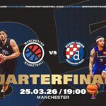 Manchester Basketball vs Dinamo Zagreb |  Mar 25, 2026, 7:00 PM | ENBLeague 2025/26
