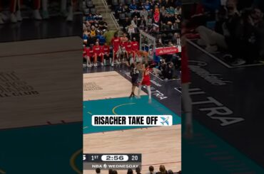 Zacharie Risacher look out below 😤