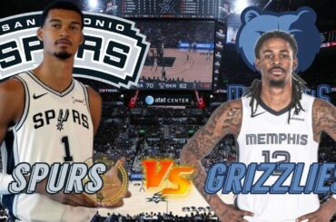 San Antonio Spurs vs Memphis Grizzlies Live Play by Play & Scoreboard