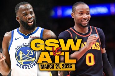 Golden State Warriors vs Atlanta Hawks Full Game Highlights | Mar 21, 2026 | FreeDawkins