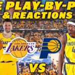 Los Angeles Lakers vs Indiana Pacers | Live Play-By-Play & Reactions