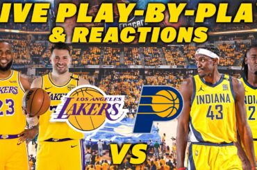 Los Angeles Lakers vs Indiana Pacers | Live Play-By-Play & Reactions