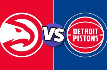 Atlanta Hawks vs Detroit Pistons NBA Live Play By Play Scoreboard 3/25/26