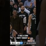 Dunks on dunks on dunks 🤯🔨  #spurs #nba #dunk