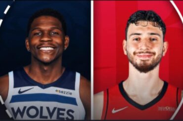 Houston Rockets at Minnesota Timberwolves NBA Live Play by Play Scoreboard / Interga